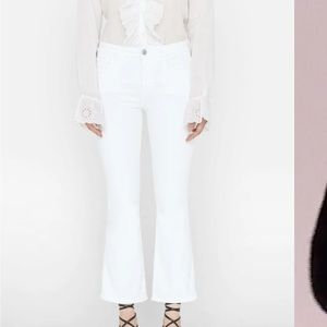 Frame - Le crop mini boot cut jean